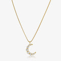 Glowing Crescent Necklace