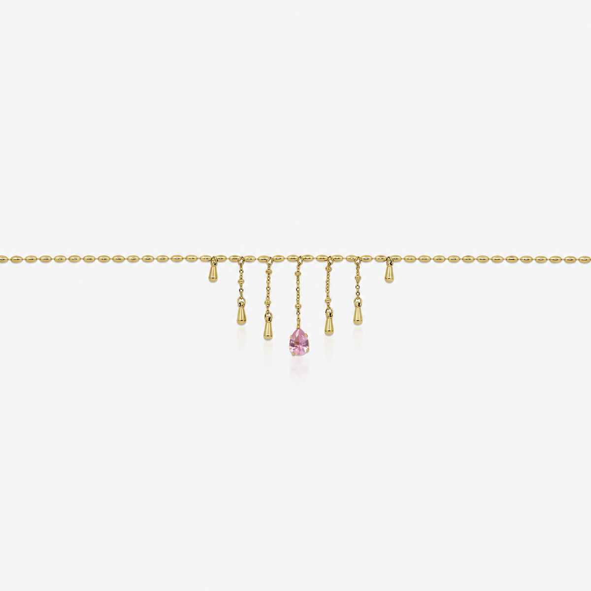 Golden Drop Arm Chain Gold