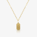 Lucky Eye Coin Necklace